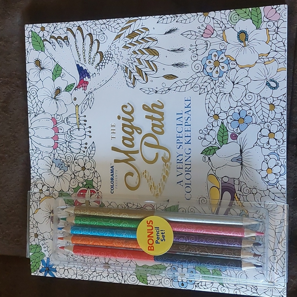 Maguc Path coloring Keepsake book - NWT